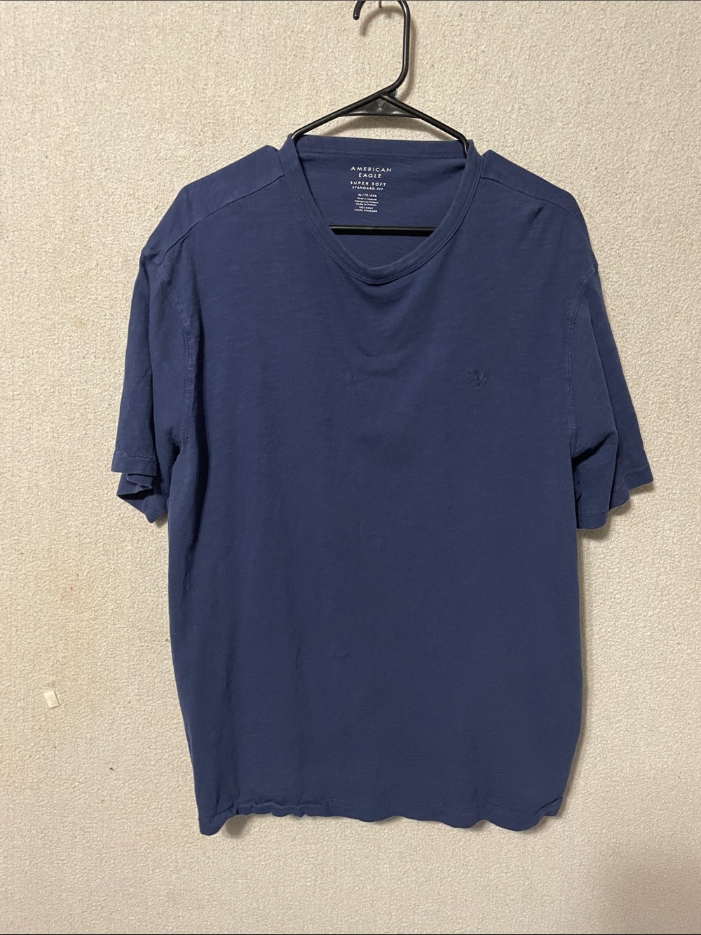 American Eagle Outfitters Navy Short Sleeve Crew Tee